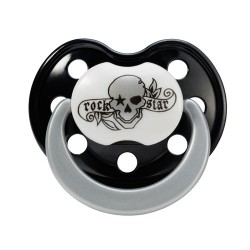 Rоck Star Baby Tattoo Pirate силиконов биберон